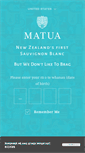Mobile Screenshot of matua.co.nz